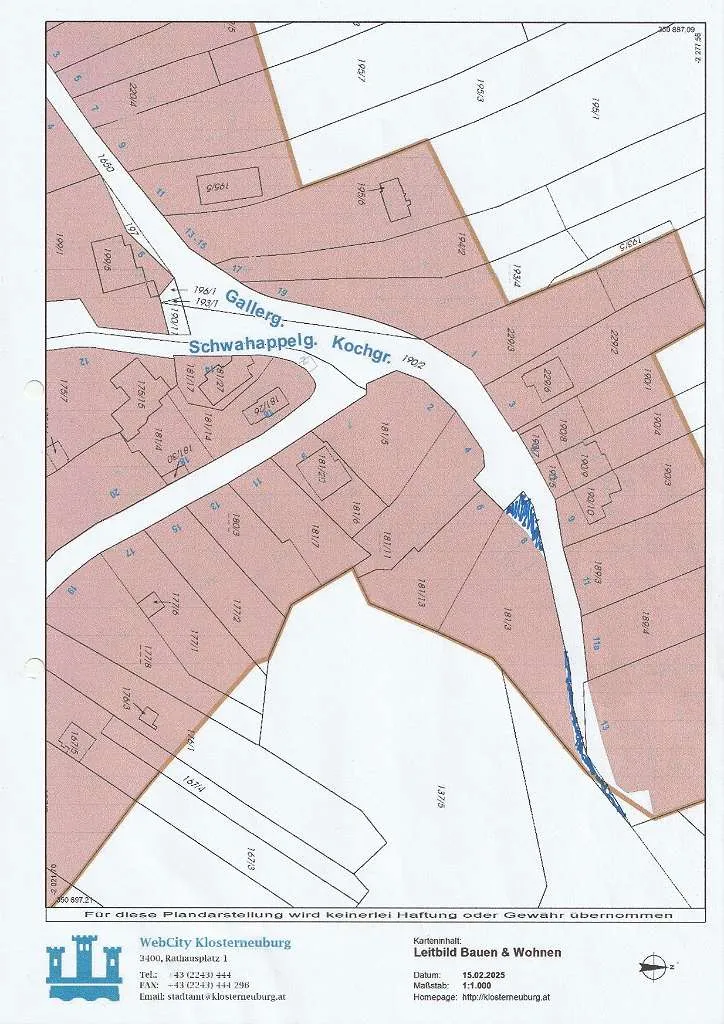 Baugrund 1.242m² in Weidling - Ansicht 2