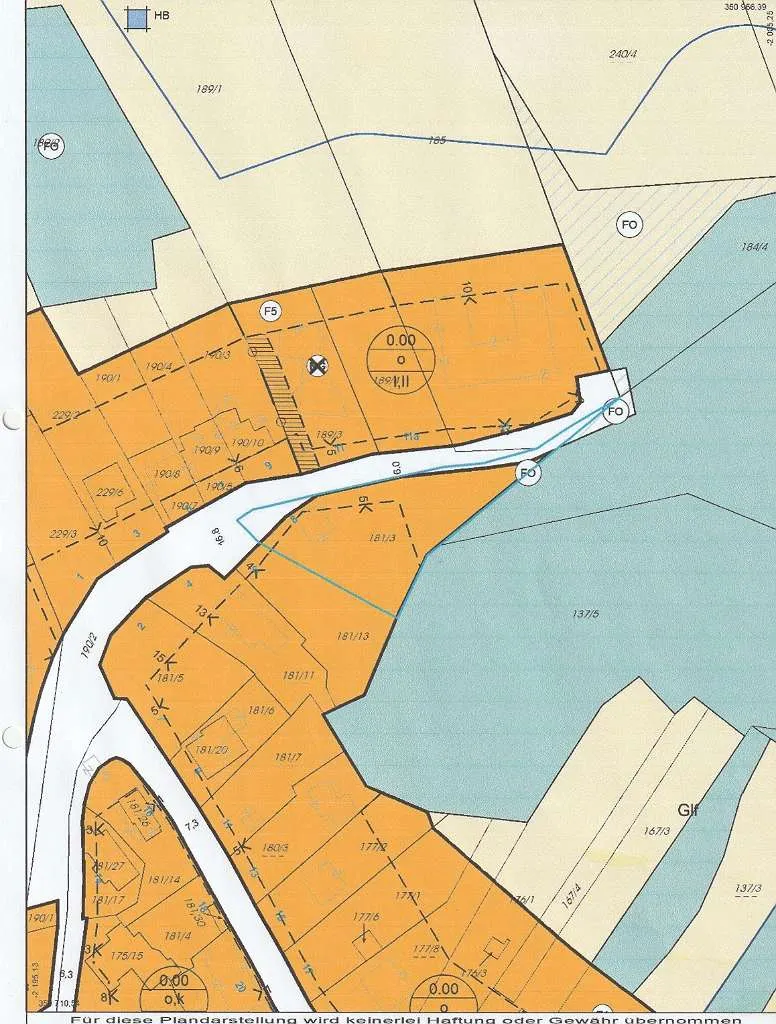 Baugrund 1.242m² in Weidling