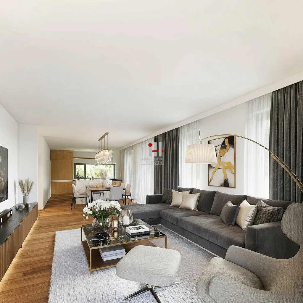 Traumvilla in Klosterneuburg: Luxuriöses Wohnprojekt für 1.590.000 EUR Schlüsselfertig!! - Ansicht 2