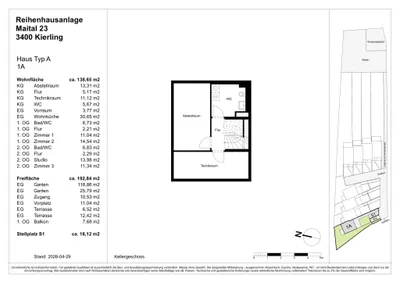 4-Zimmer-Haus kaufen in Tulln – 102,87 m², € 510.000 – Bild 31 von 34