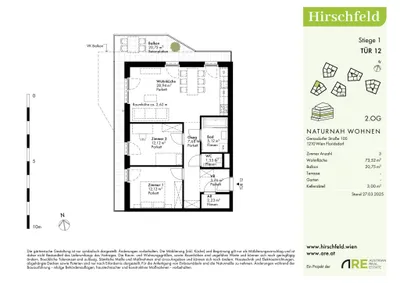 3-Zimmer-Wohnung kaufen in Wien – 73,43 m², € 425.000 – Bild 13 von 14