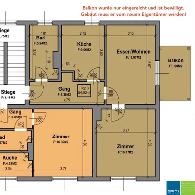 2-Zimmer-Wohnung kaufen in Spittal an der Drau – 55 m², € 75.000 – Bild 6 von 8
