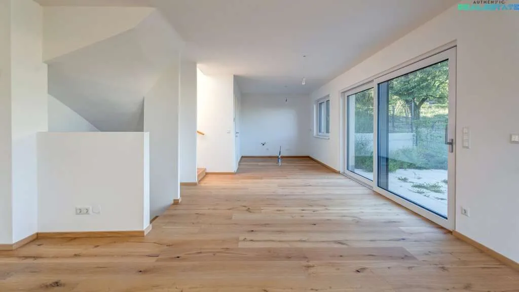 Nur noch 3 Häuser verfügbar - Moderne Doppelhaushälfte in Hagenbrunn - 4 Zimmer, Garten, Dachterrasse & Keller - Widok 2