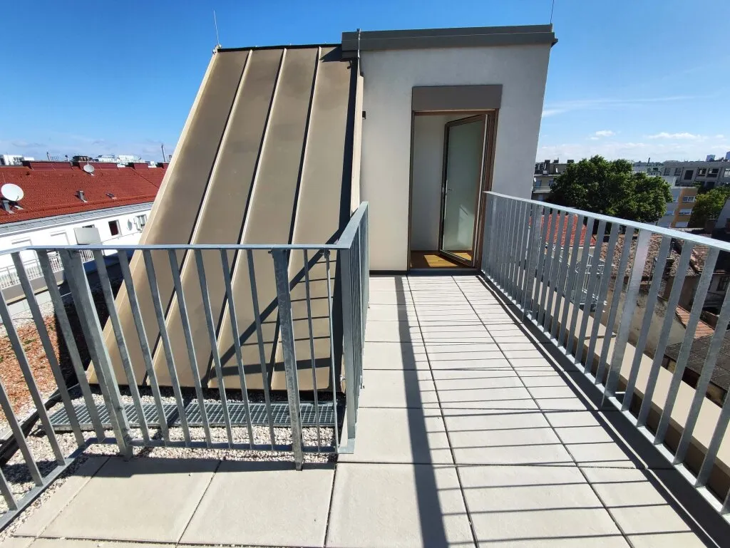SONNIGER, STILVOLLER DACHGESCHOß-3-Zimmer-ERSTBEZUG mit Dachterrasse! Top 2/51