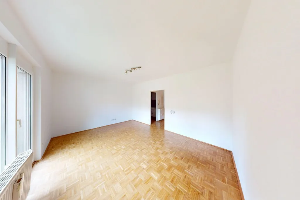 Klein im Format. Groß im Wohngefühl. - Gemütliche 1-Zimmer-Wohnung in ruhiger Grünlage von Lend - Widok 2