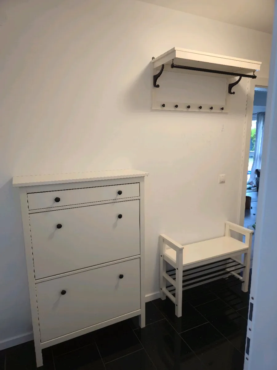 IKEA HEMNES Garderoben-Set - Weiß - Sehr guter Zustand, € 150,- (2442 Ebreichsdorf)
