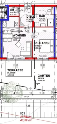 2-Zimmer-Wohnung kaufen in Wels-Land – 48,39 m², € 229.170 – Bild 11 von 11