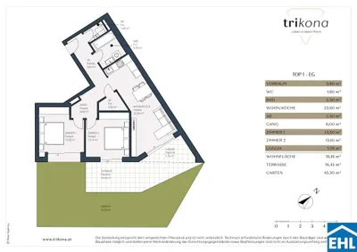 3-Zimmer-Wohnung kaufen in Bruck an der Leitha – 70,4 m², € 469.000 – Bild 7 von 7