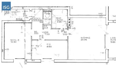 2-Zimmer-Wohnung mieten in Schärding – 60,66 m², € 499 – Bild 2 von 2