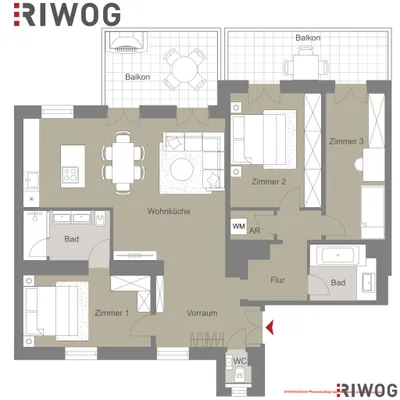 4-Zimmer-Wohnung kaufen in Wien – 93,95 m², € 450.000 – Bild 38 von 39