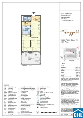 1-Zimmer-Wohnung kaufen in Wien – 38,52 m², € 314.000 – Bild 9 von 9