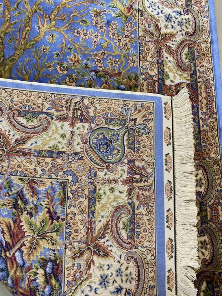 Orientalischer Teppich, Pictorial Teppich, Baum des Lebens, Tree of Life,  12x12, Bambus Seide, Bamboo silk (Neu - New),  200,- (1110 Wien) -  willhaben