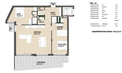 3-Zimmer-Wohnung kaufen in Spittal an der Drau – 87,61 m², € 894.000 – Bild 10 von 10