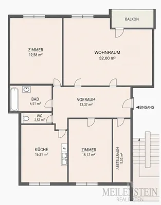 3-Zimmer-Wohnung mieten in Kufstein – 116 m², € 1.490 – Bild 18 von 19