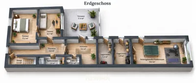 4-Zimmer-Haus kaufen in Baden – 95 m², € 249.000 – Bild 17 von 18