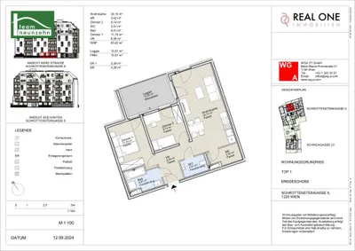 Immobilie kaufen in Wien – 63,44 m², € 335.000 – Bild 23 von 23