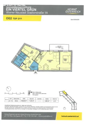 3-Zimmer-Wohnung mieten in Wiener Neustadt – 68,48 m², € 895 – Bild 14 von 19