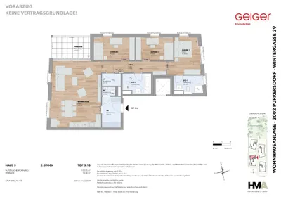 4-Zimmer-Wohnung kaufen in Sankt Pölten Land – 109,95 m², € 736.800 – Bild 2 von 15