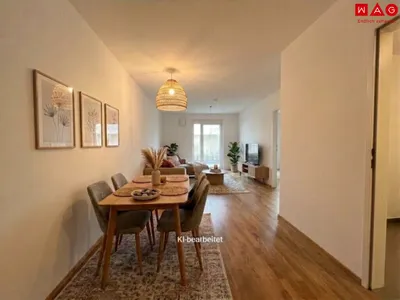 2-Zimmer-Wohnung mieten in Linz – 58,73 m²