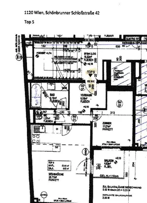 2-Zimmer-Wohnung kaufen in Wien – 52 m², € 295.000 – Bild 2 von 12