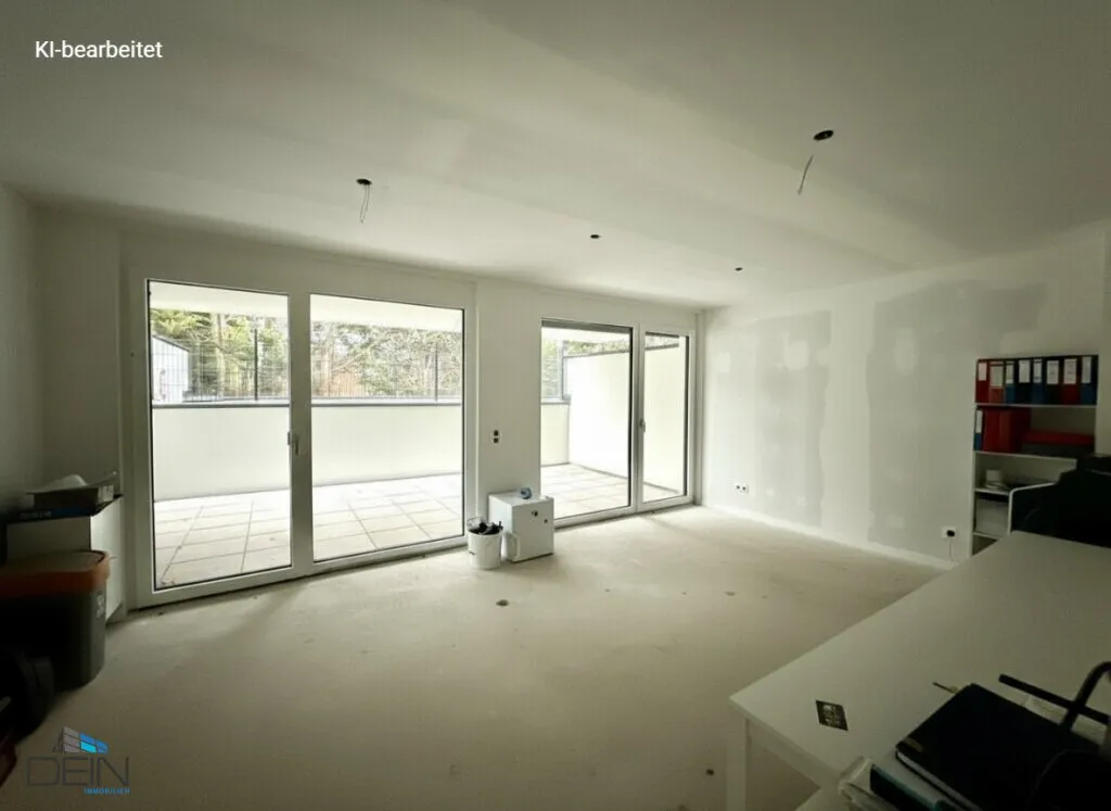 ANLEGER/EIGENNUTZER! 3 ZIMMER EG-NEUBAUWOHNUNG MIT EINER TERRASSE NÄHE MARCHFELDKANAL! - Ansicht 3