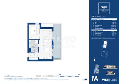 2-Zimmer-Wohnung kaufen in Krems Land – 50,26 m², € 249.000 – Bild 10 von 10