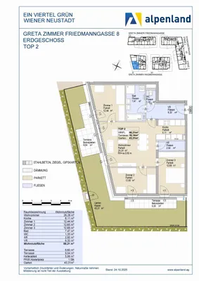 4-Zimmer-Wohnung mieten in Wiener Neustadt – 88,21 m², € 1.218 – Bild 7 von 7