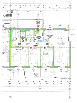4-Zimmer-Wohnung mieten in Hartberg-Fürstenfeld – 89,8 m², € 1.156 – Bild 2 von 2
