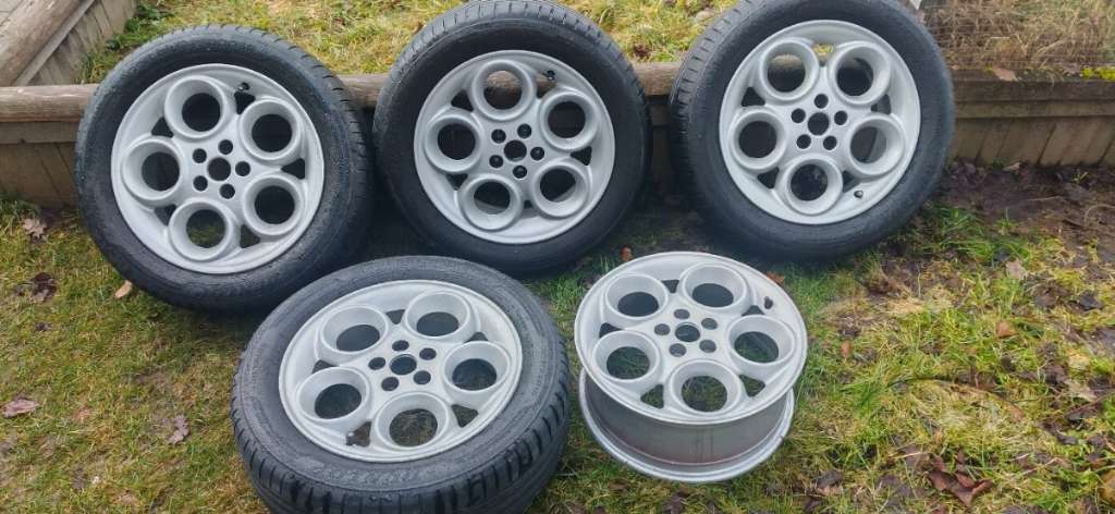 4x Neue Dezent popular TX Felgen 16Zoll 6,5x16 ET39 5x98 Fiat/Alfa Romeo