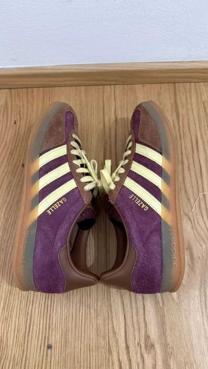 adidas gazelle silver green womens Adidas Gazelle Indoor Maroon JI0324 – Sneaker Junkies