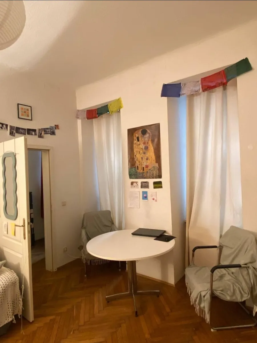 Charmante 35 m² Altbauwohnung im 9. Bezirk - voll möbliert, all inclusive Preis: € 850 monatlich (all inclusive) - Ansicht 3