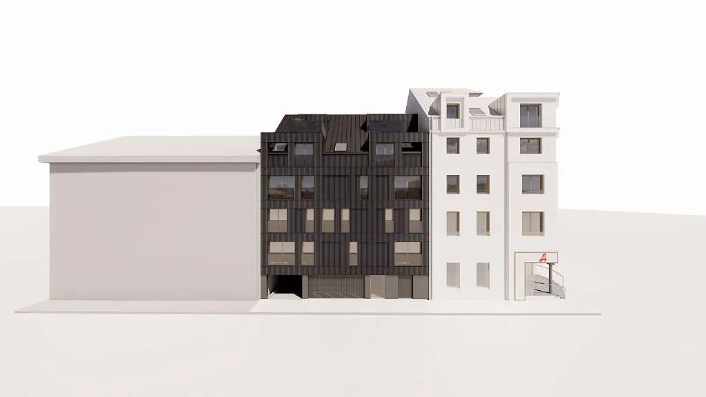 Neubau! Provisionsfreie 4 Zimmer in der Lustenauerstraße! - Ansicht 2