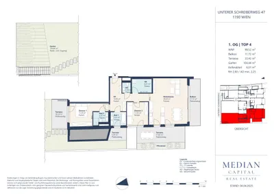 3-Zimmer-Wohnung mieten in Wien – 99,52 m², € 3.290 – Bild 12 von 12