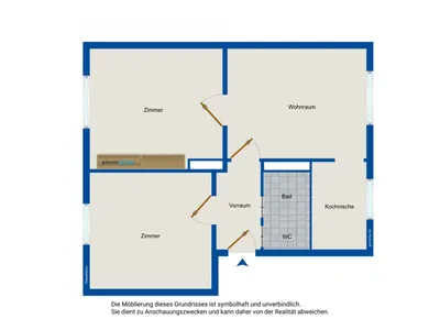 3-Zimmer-Wohnung kaufen in Linz Land – 60 m², € 144.000 – Bild 12 von 12