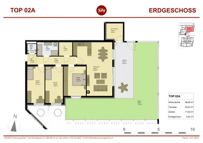 4-Zimmer-Wohnung mieten in Bruck an der Leitha – 98,08 m², € 1.748 – Bild 13 von 13