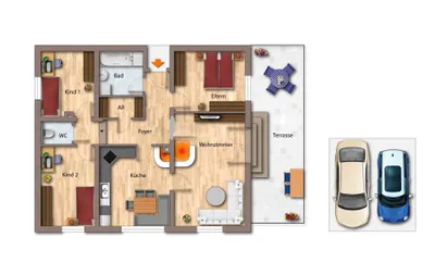 4-Zimmer-Wohnung kaufen in Zell am See – 96 m², € 479.000 – Bild 6 von 6