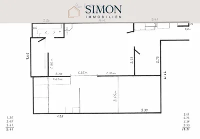 2-Zimmer-Wohnung mieten in Salzburg Stadt – 48 m², € 955 – Bild 12 von 12