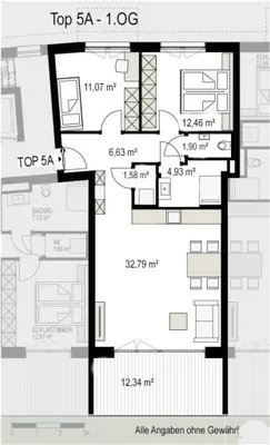 3-Zimmer-Wohnung mieten in Kufstein – 71 m², € 1.457 – Bild 16 von 17