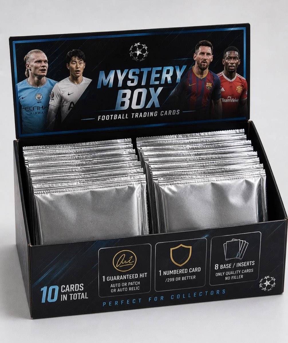 Mystery Pack - 10 Karten - 1 Hit + 1 nummerierte Karte garantiert