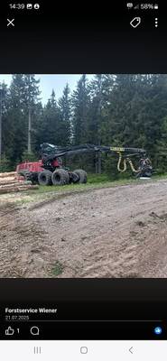 Harvester VALMET 921 Agrarfahrzeug