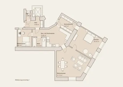 3-Zimmer-Wohnung kaufen in Wien – 105,9 m², € 380.000 – Bild 20 von 21
