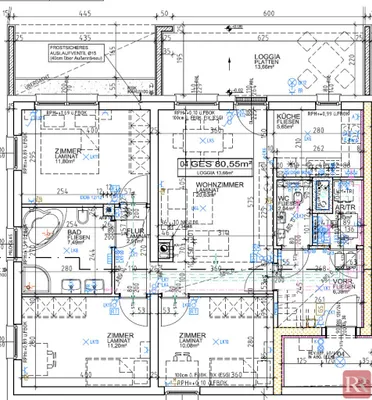 3-Zimmer-Wohnung kaufen in Baden – 80,55 m², € 330.000 – Bild 13 von 13