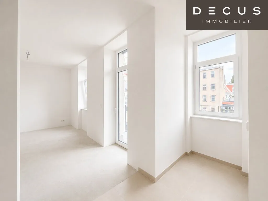 | 3 ZIMMER WOHNUNG | SONNIGER BALKON | GROSSZÜGIGER ERSTBEZUG | REVITALISIERTER ALTBAU | MEIDLING | - Ansicht 3
