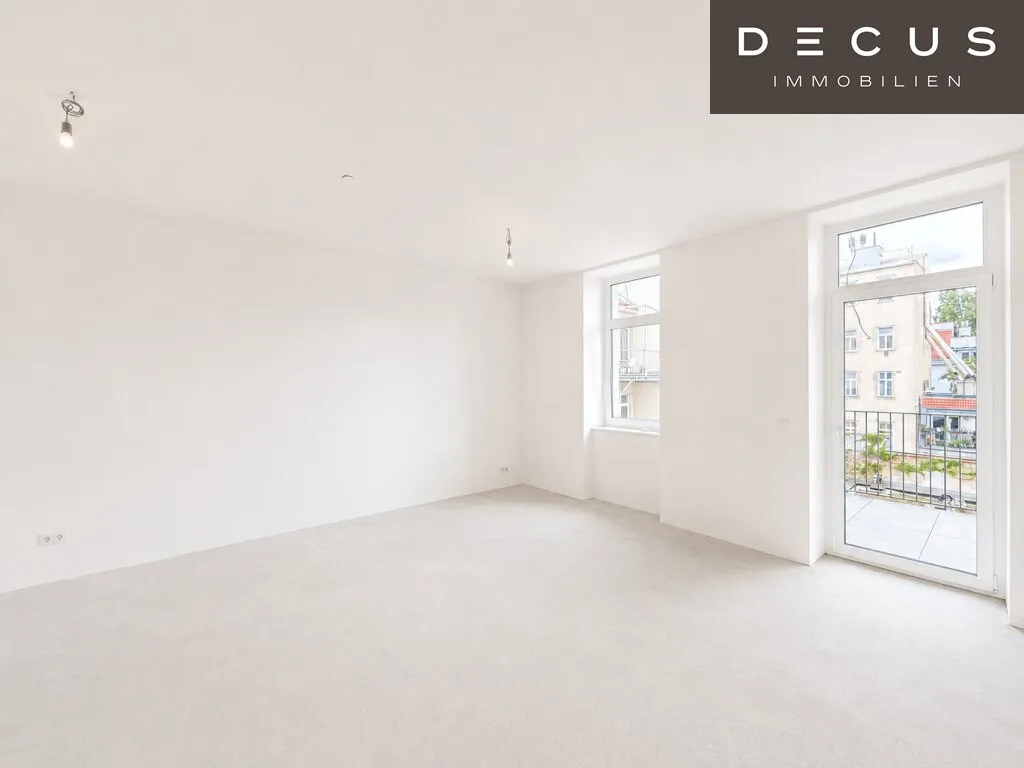 | 3 ZIMMER WOHNUNG | SONNIGER BALKON | GROSSZÜGIGER ERSTBEZUG | REVITALISIERTER ALTBAU | MEIDLING | - Ansicht 2