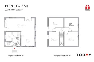 4-Zimmer-Haus kaufen in Güssing – 125,63 m², € 285.100 – Bild 18 von 22