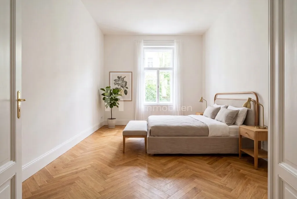 Provisionsfrei: 4-Zimmer-Altbau-Erstbezug beim Schloss Belvedere - Ansicht 3