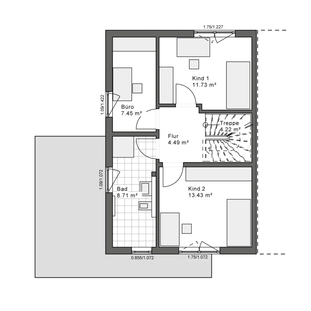 Heute dein Zuhause, morgen deine Zukunft. DOPPELHAUSHÄLFTE - Widok 3