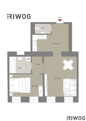 2-Zimmer-Wohnung kaufen in Wien – 55,94 m², € 325.000 – Bild 23 von 23