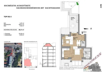 2-Zimmer-Wohnung kaufen in Wien – 59,31 m², € 499.000 – Bild 5 von 15