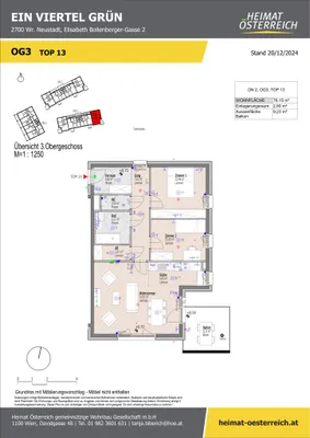 3-Zimmer-Wohnung kaufen in Wiener Neustadt – 76,15 m², € 272.279 – Bild 23 von 34